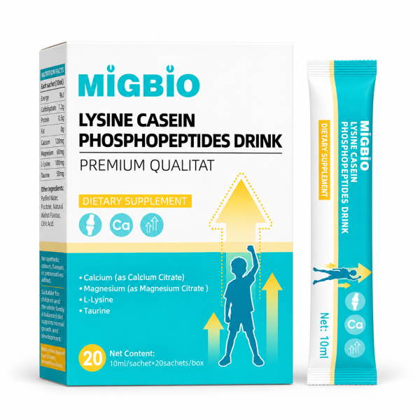MIGBIO Lysine & Casein Phosphopeptide Drink