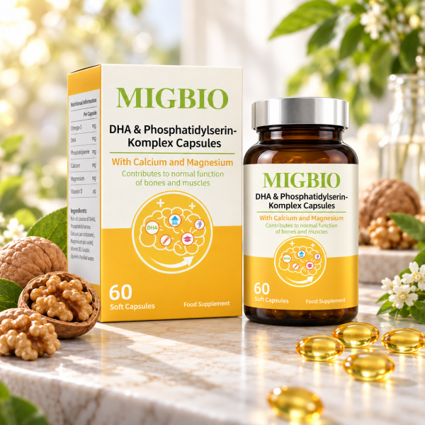 MIGBIO DHA & Phosphatidylserine Complex Capsules