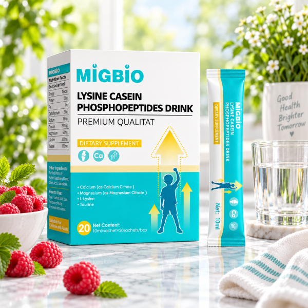 MIGBIO Lysine & Casein Phosphopeptide Drink